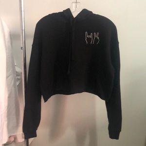 Dolan Twins Crop Hoodie